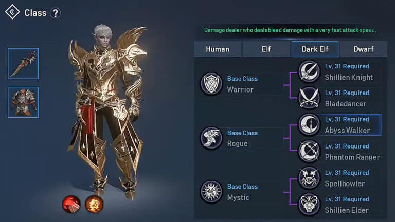 Lineage 2 Revolution Class Full Guide 2023 - GoldenEyeVault