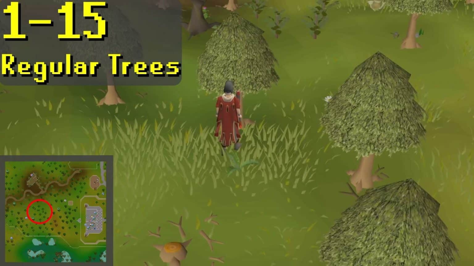 Complete OSRS Woodcutting Guide 199 (AFK, F2P, P2P Methods